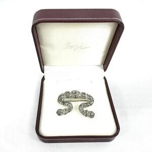 Rare Early Trifari FN Co. Pot Metal Door Knocker Brooch